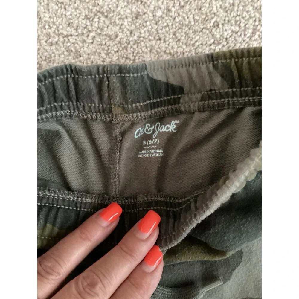Cat & Jack Boys Shorts Lot Of 3 Size S 6/7